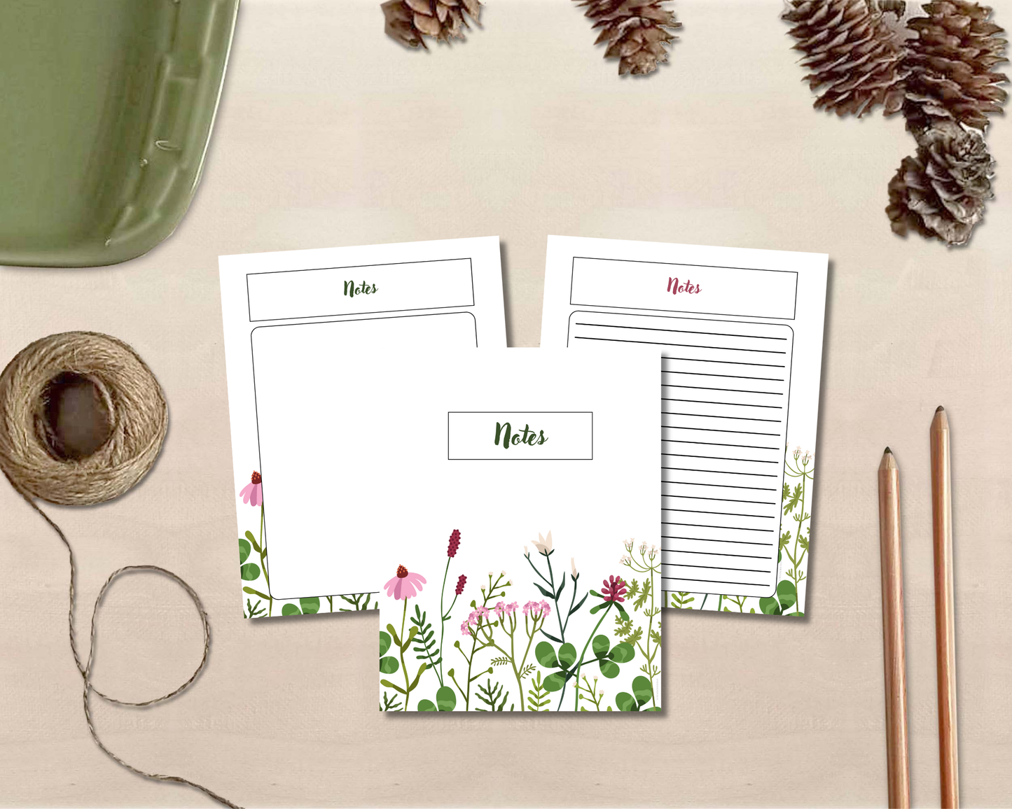 Herbal Remedies Planner Bundle: Printable Materia Medica Organizer