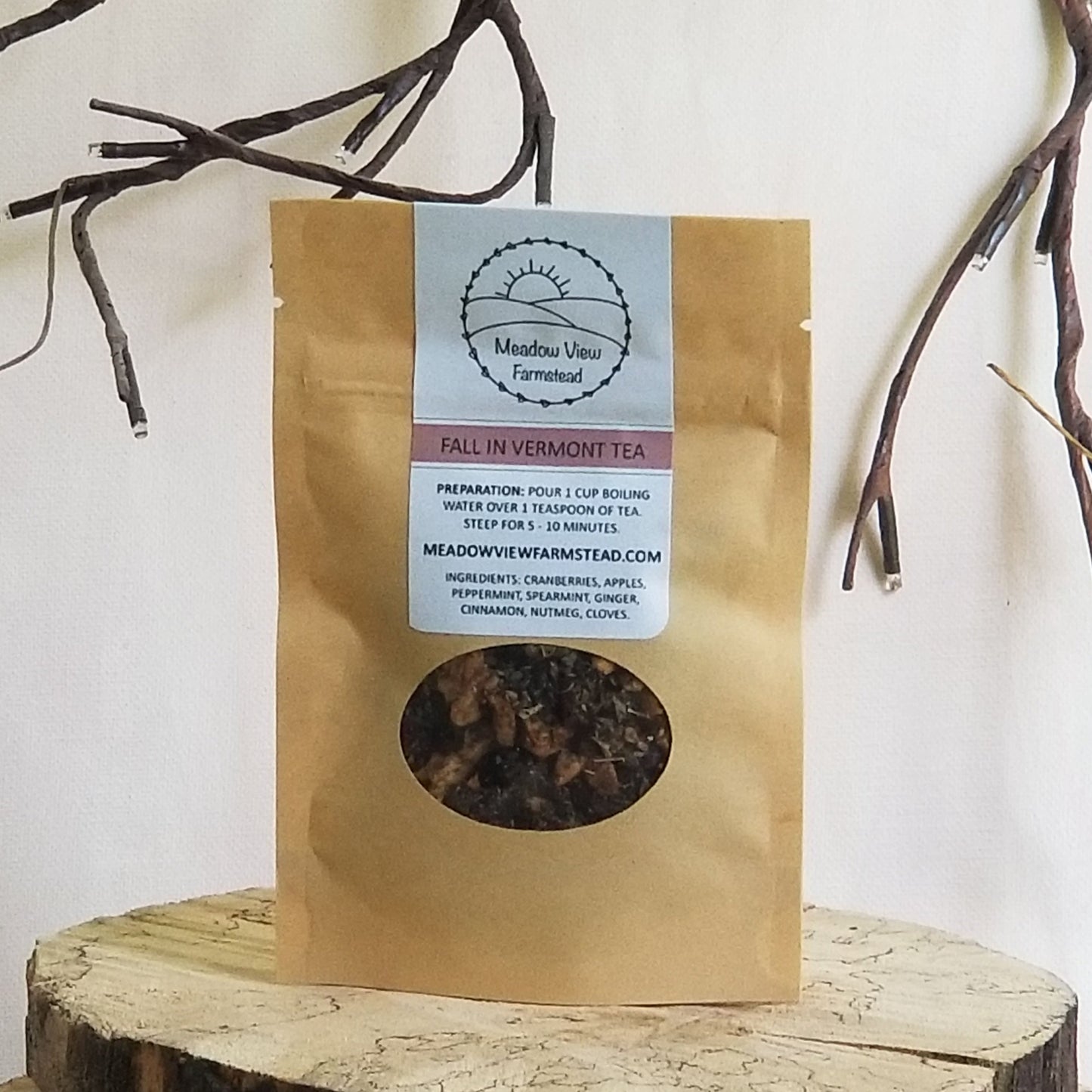 Fall in Vermont Tea | Meadow View Farmstead