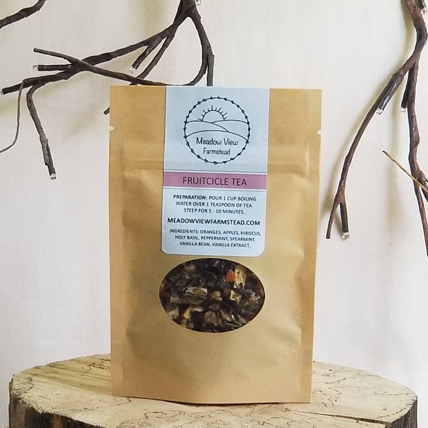 Fruitcicle Tea | Meadow View Farmstead