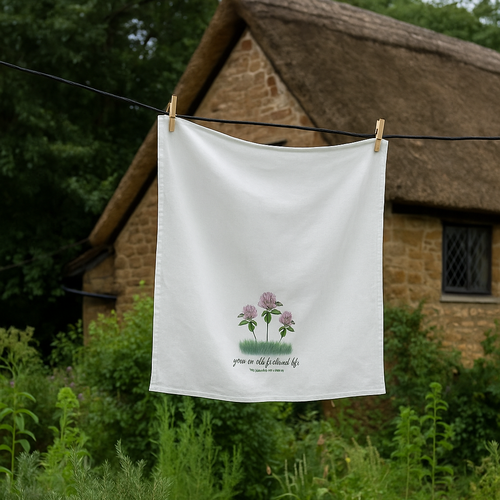 Grow an Old Fashioned Life Tea Towel