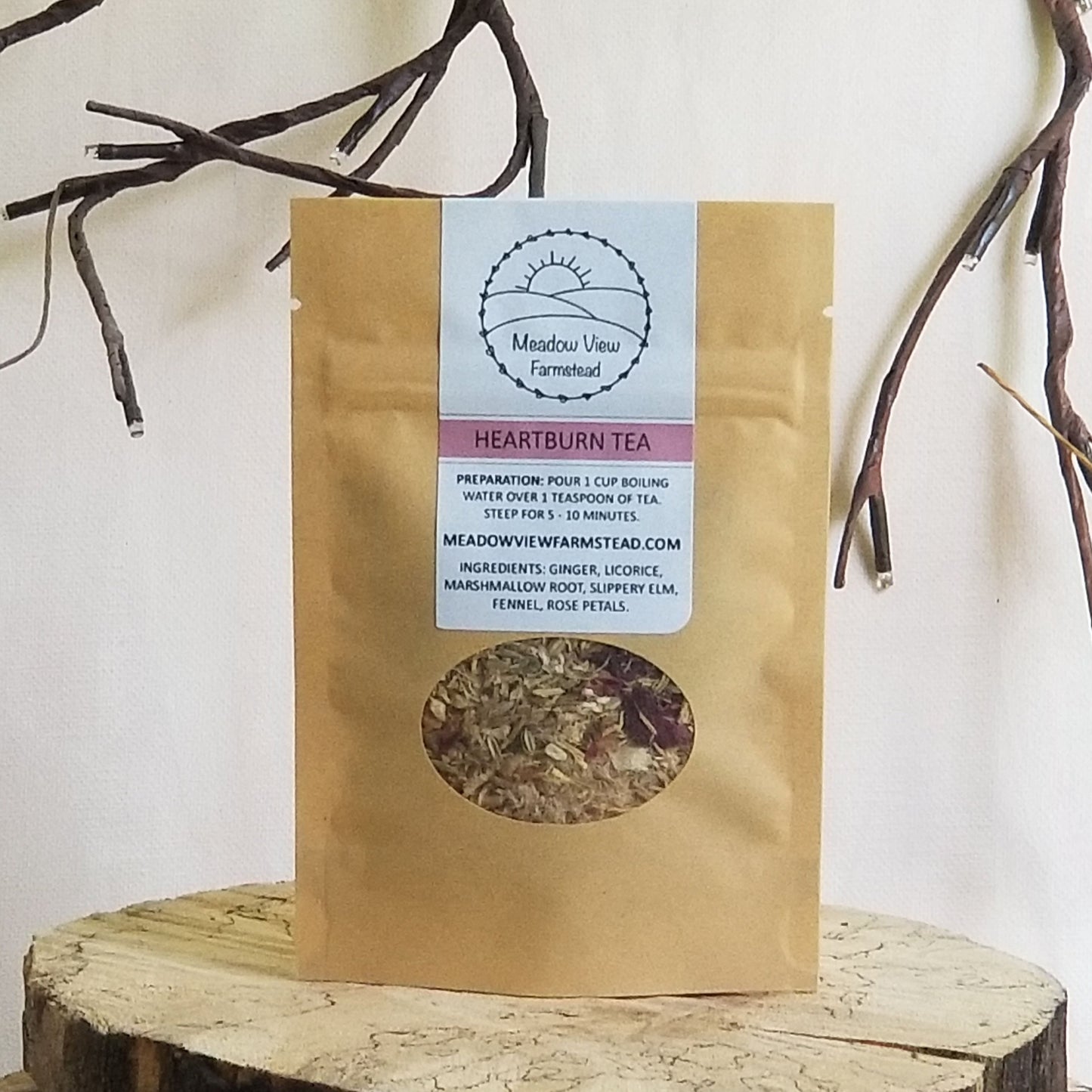 Heartburn Tea | Meadow View Farmstead
