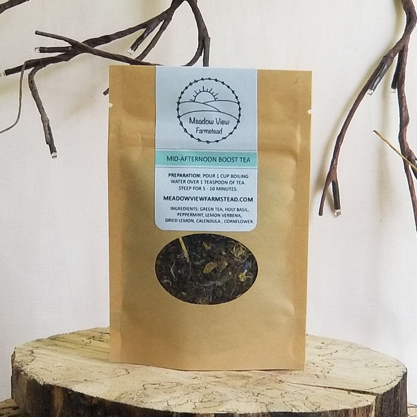 Mid-Afternoon Boost Tea | Meadow View Farmstead