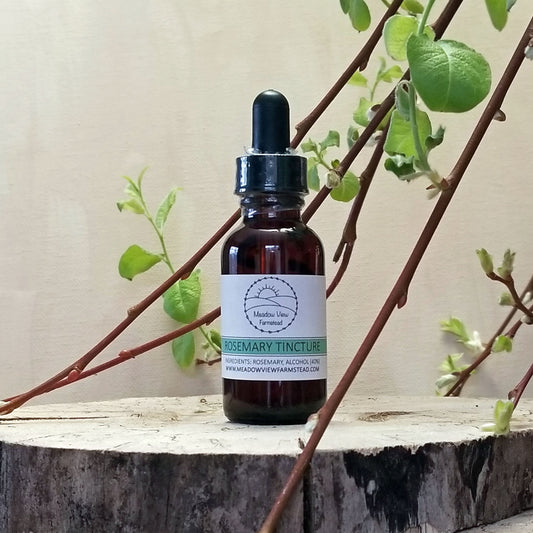 Rosemary Tincture | Meadow View Farmstead
