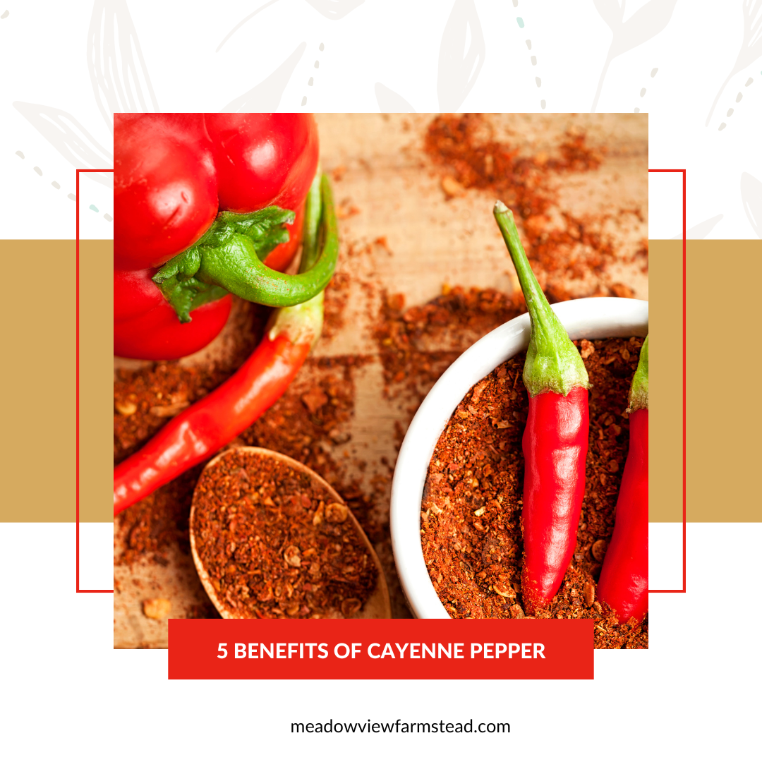 5 Benefits of Cayenne Pepper