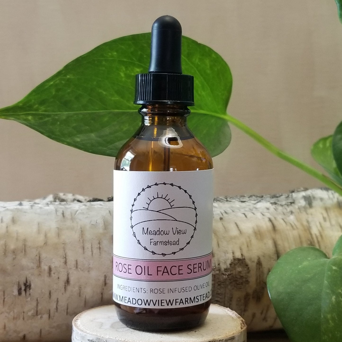 Rose Oil Face Serum | Meadow View Farmstead