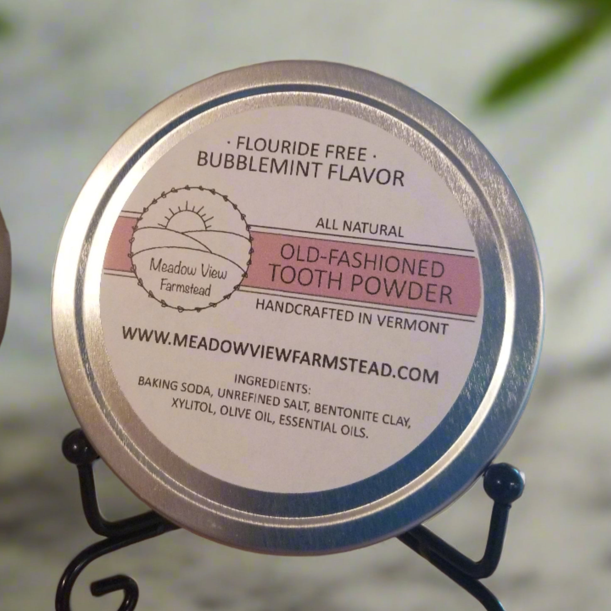 Old-Fashioned Bubblemint Tooth Powder | Meadow View Farmstead