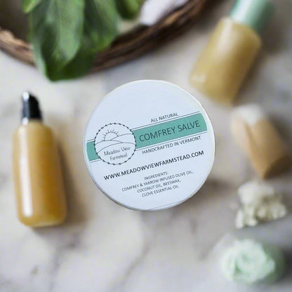 Comfrey Salve | Meadow View Farmstead