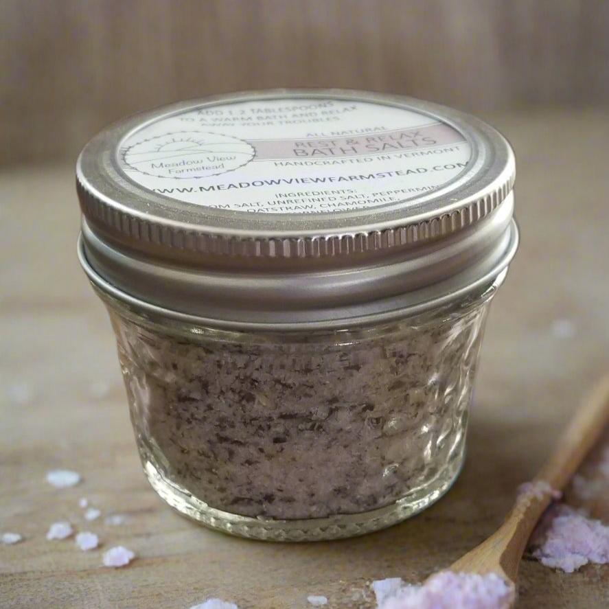 Rest & Relax Bath Salts | Meadow View Farmstead