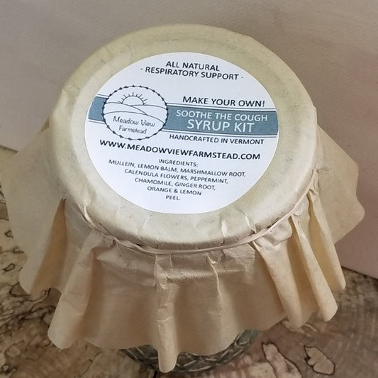 Soothing Cough Syrup Kit | Meadow View Farmstead