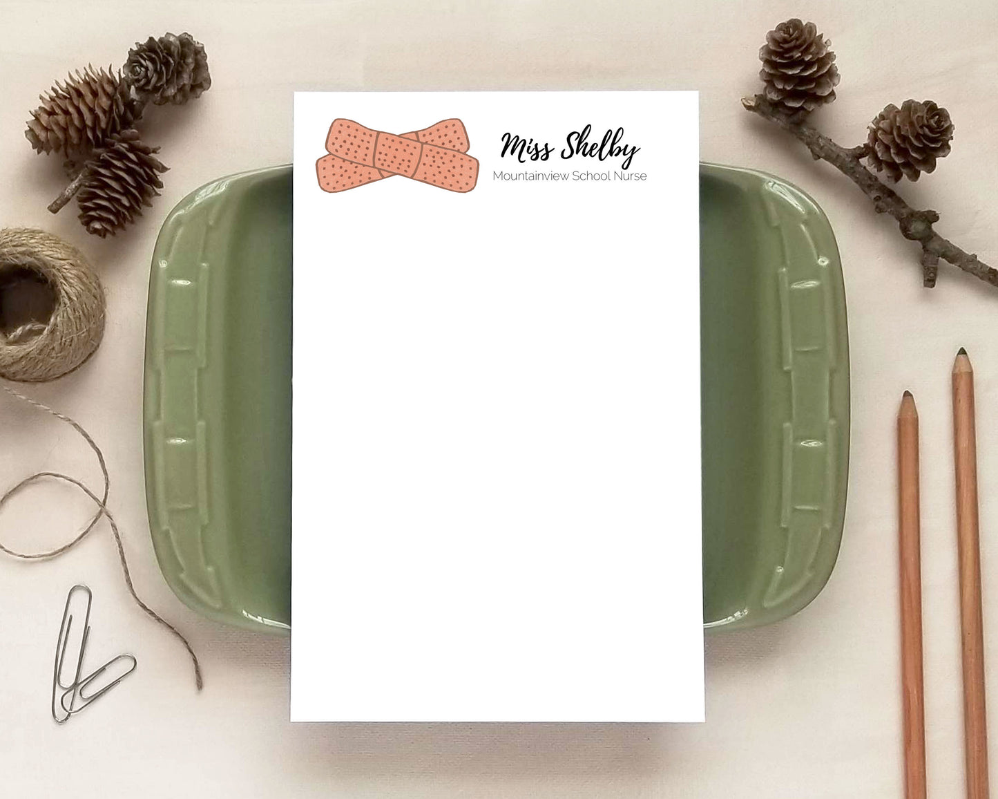 Professional Notepads - Personalized Stationery for Home, Office & Everyday Lists | 10+ Designs & 3 Sizes Available