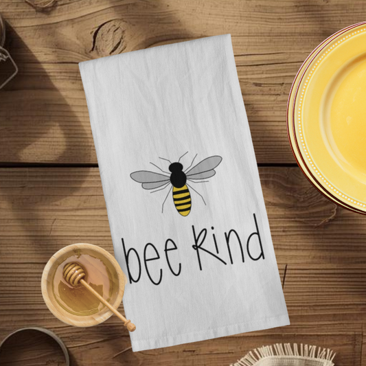 Bee Kind Tea Towel | Meadow View Farmstead