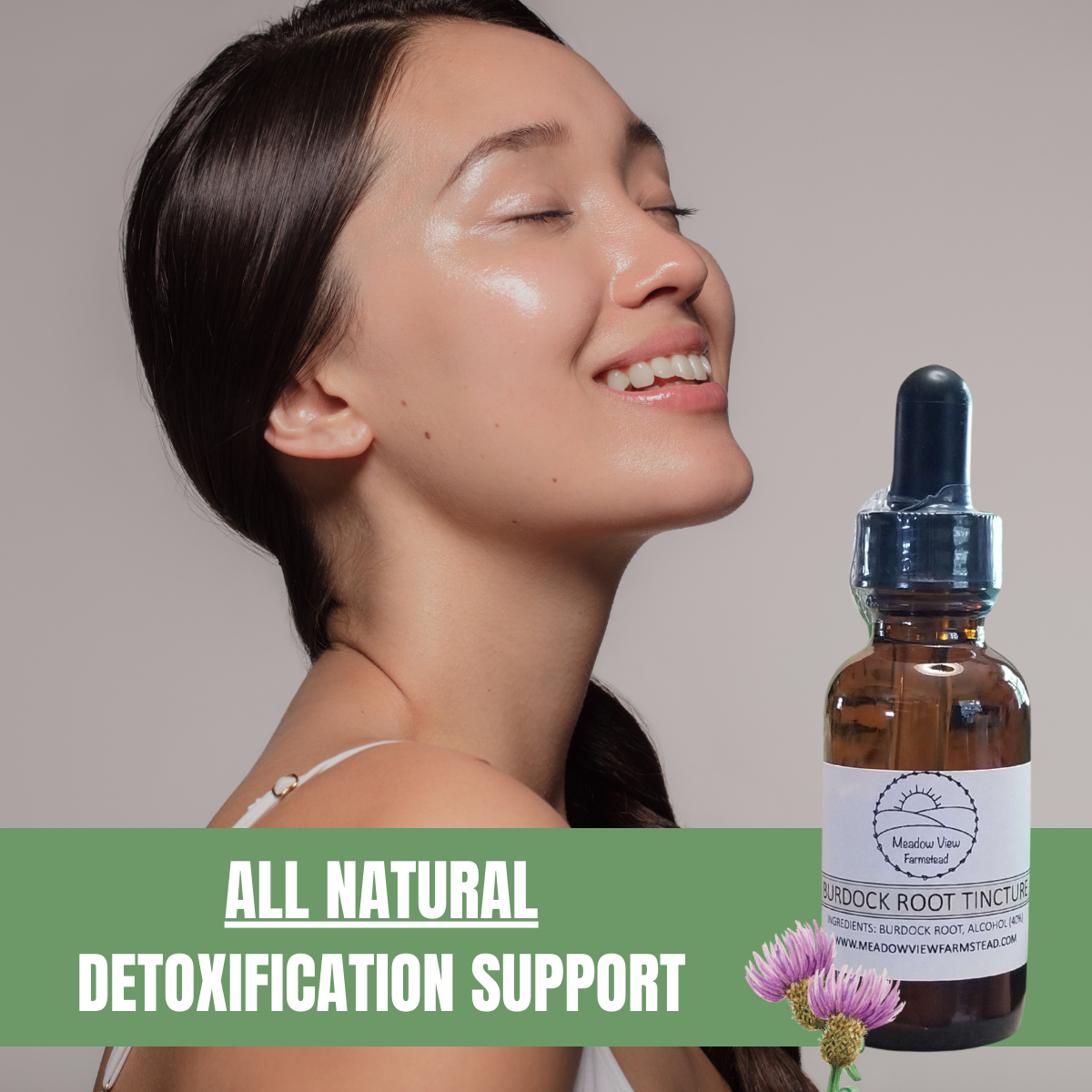 Burdock Root Tincture | Detoxification Support