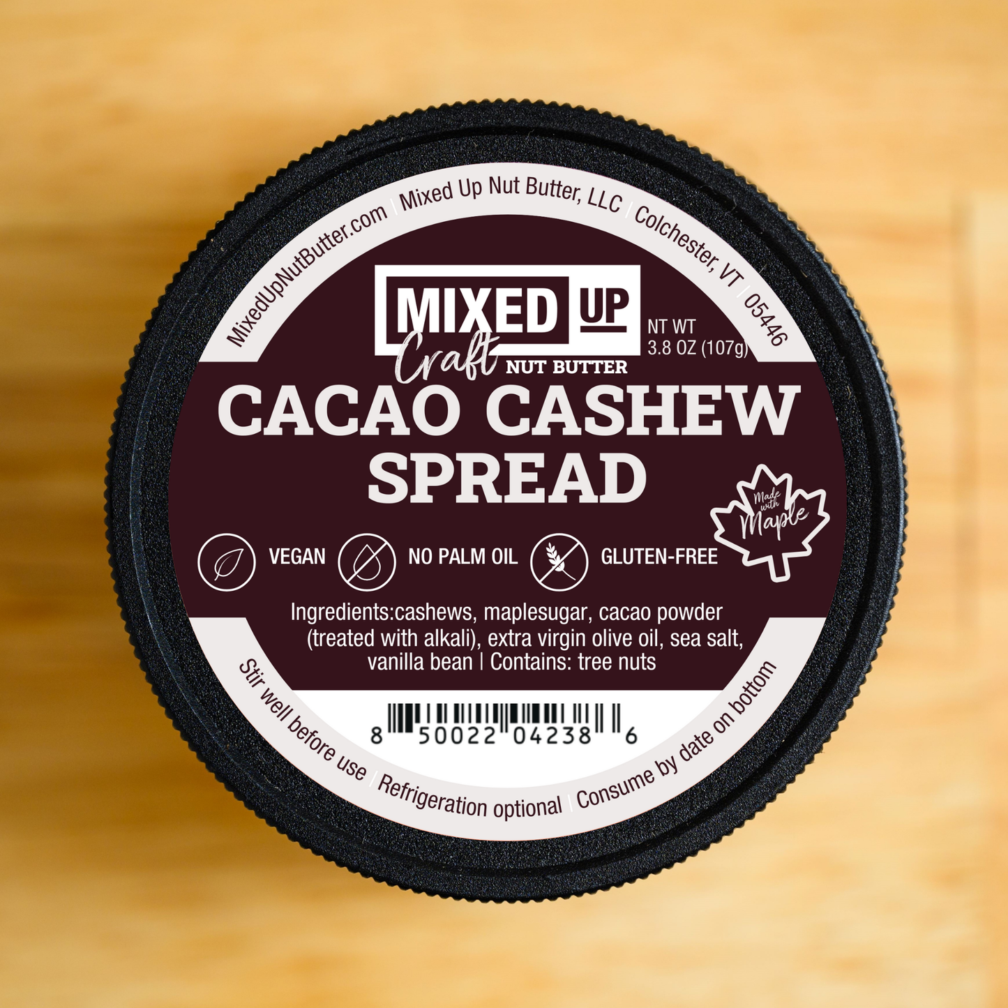 Cacao Cashew Spread - 3.8 oz