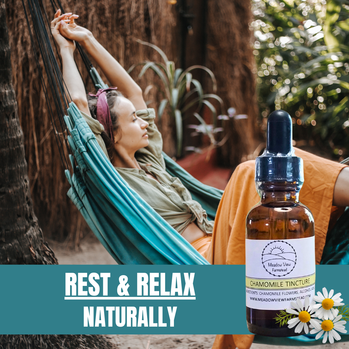 Chamomile Tincture | Rest & Relaxation Support