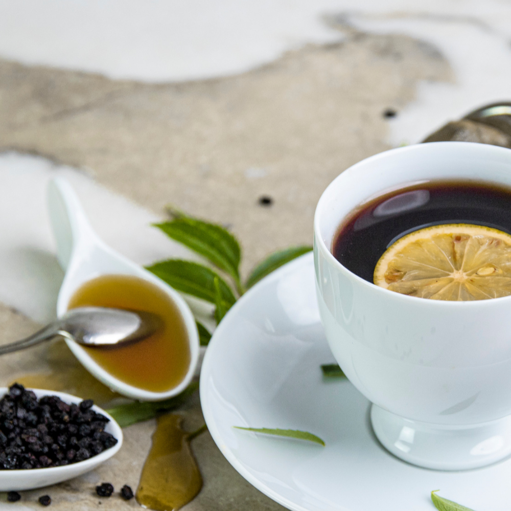 Elderberry Lemon Tea