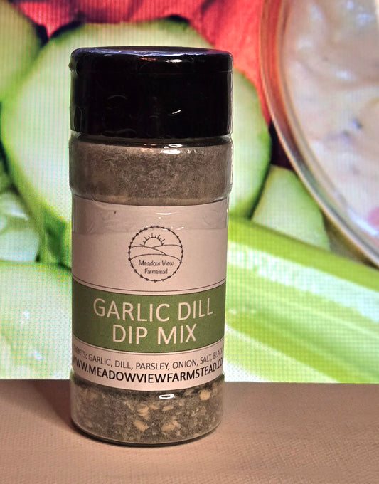 Garlic Dill Dip Mix | Meadow View Farmstead