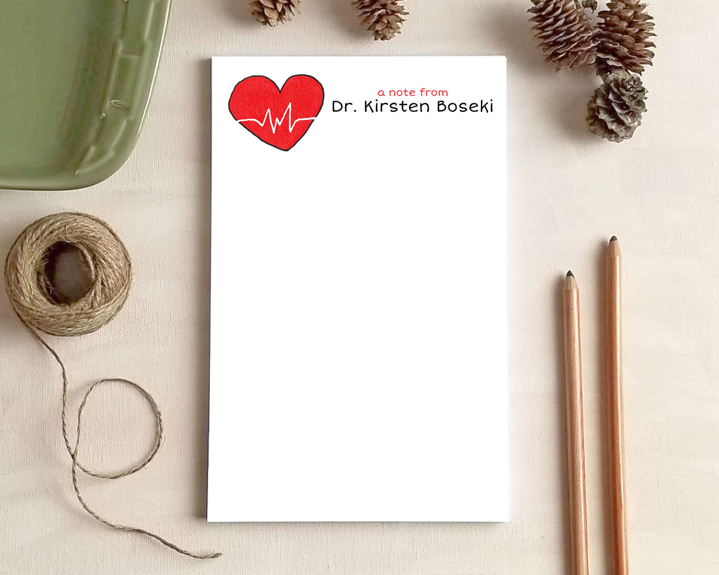 Professional Notepads - Personalized Stationery for Home, Office & Everyday Lists | 10+ Designs & 3 Sizes Available