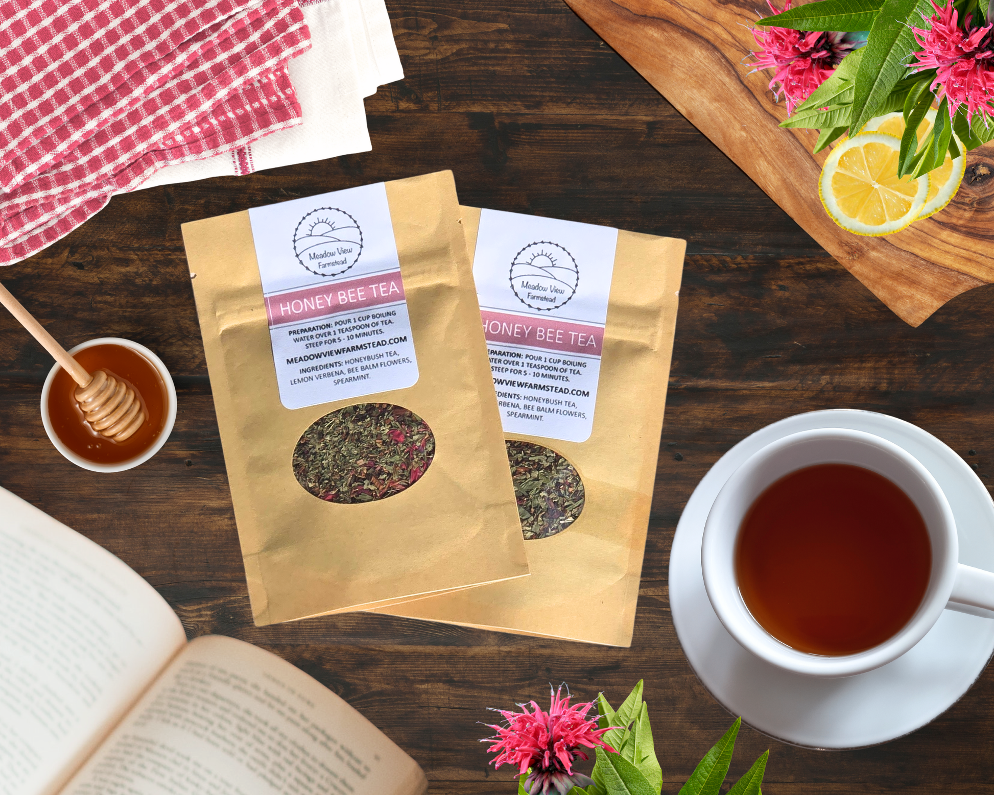 Honey Bee Tea | Meadow View Farmstead