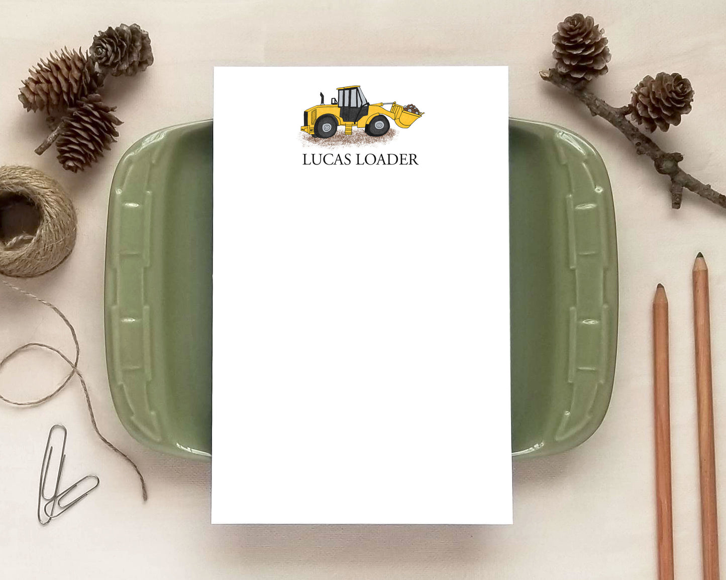 Planes, Trains and Automobiles Notepads – Personalized Stationery | 6 Designs & 3 Sizes Available