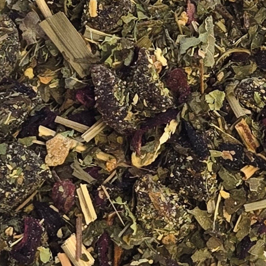 Mint Berry Lemonade Tea | Meadow View Farmstead