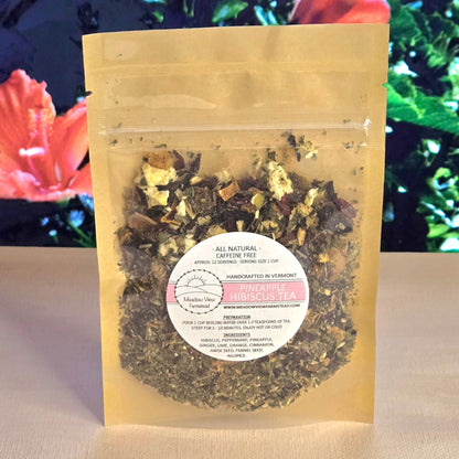 Pineapple Hibiscus Tea | Meadow View Farmstead
