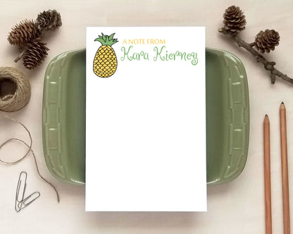 Foodie Notepads – Personalized Kitchen Stationery | 8 Designs & 3 Sizes Available