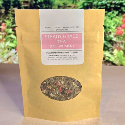 Quiet & Steady Grace Tea | Meadow View Farmstead
