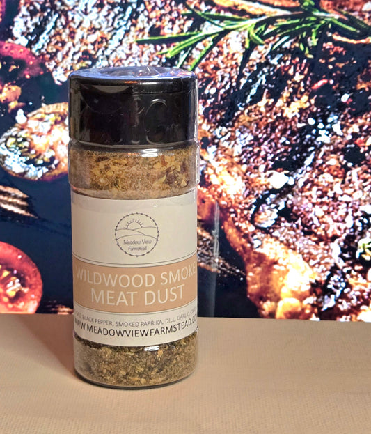 Wildwood Smoke Meat Dust | Meadow View Farmstead