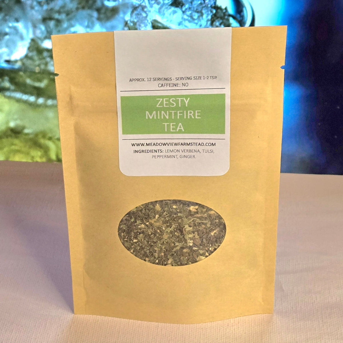 Zesty Mintfire Tea | Meadow View Farmstead