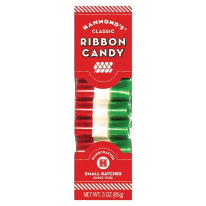 Hammond's Candies - 'Cherry' Ribbon Candy (3OZ)