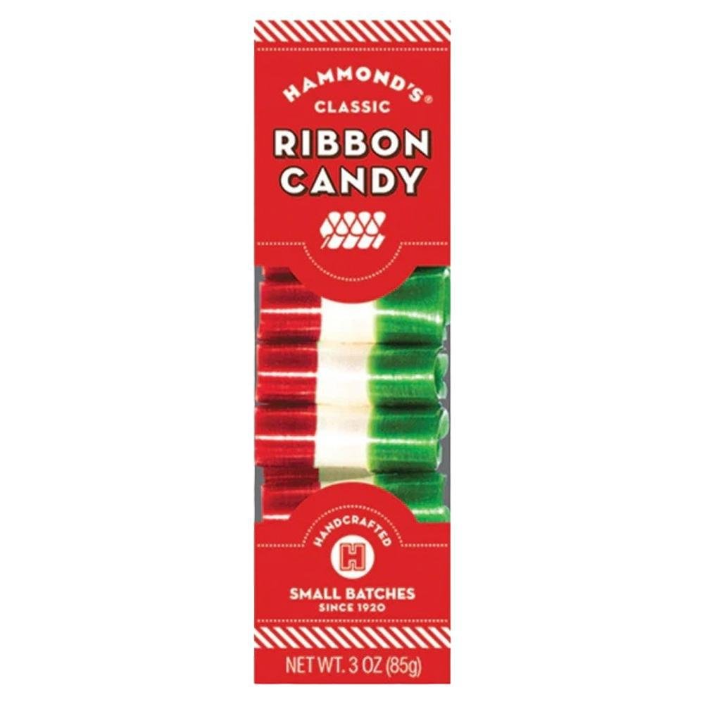 Hammond's Candies - 'Cherry' Ribbon Candy (3OZ)
