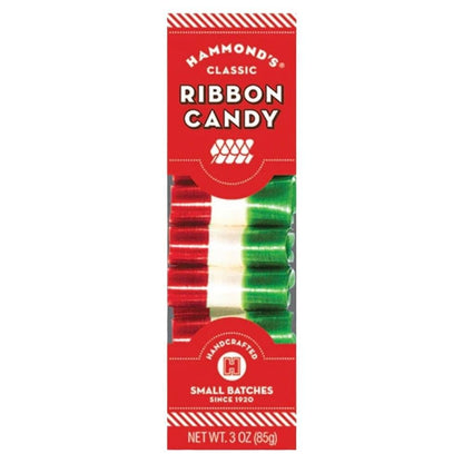 Hammond's Candies - 'Cherry' Ribbon Candy (3OZ)