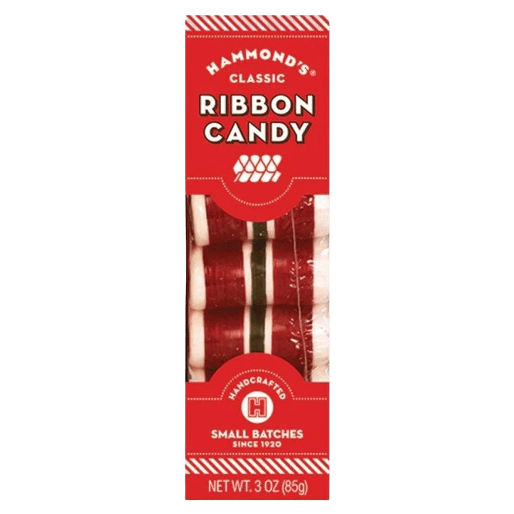 Hammond's Candies - 'Cinnamon' Ribbon Candy (3OZ)