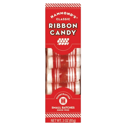 Hammond's Candies - 'Natural Peppermint' Ribbon Candy (3OZ)