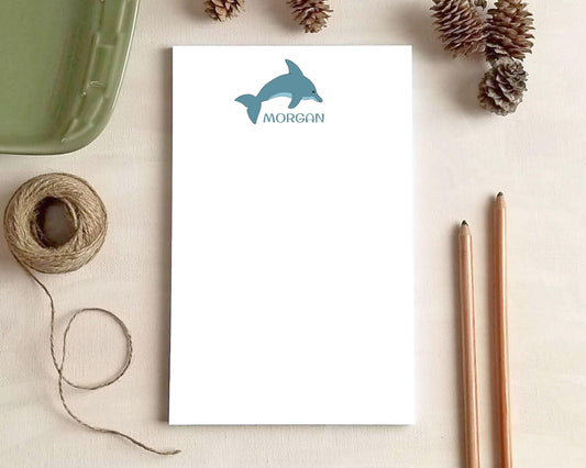 Dolphin Notepad - Gift for Kids - Personalized Notepad