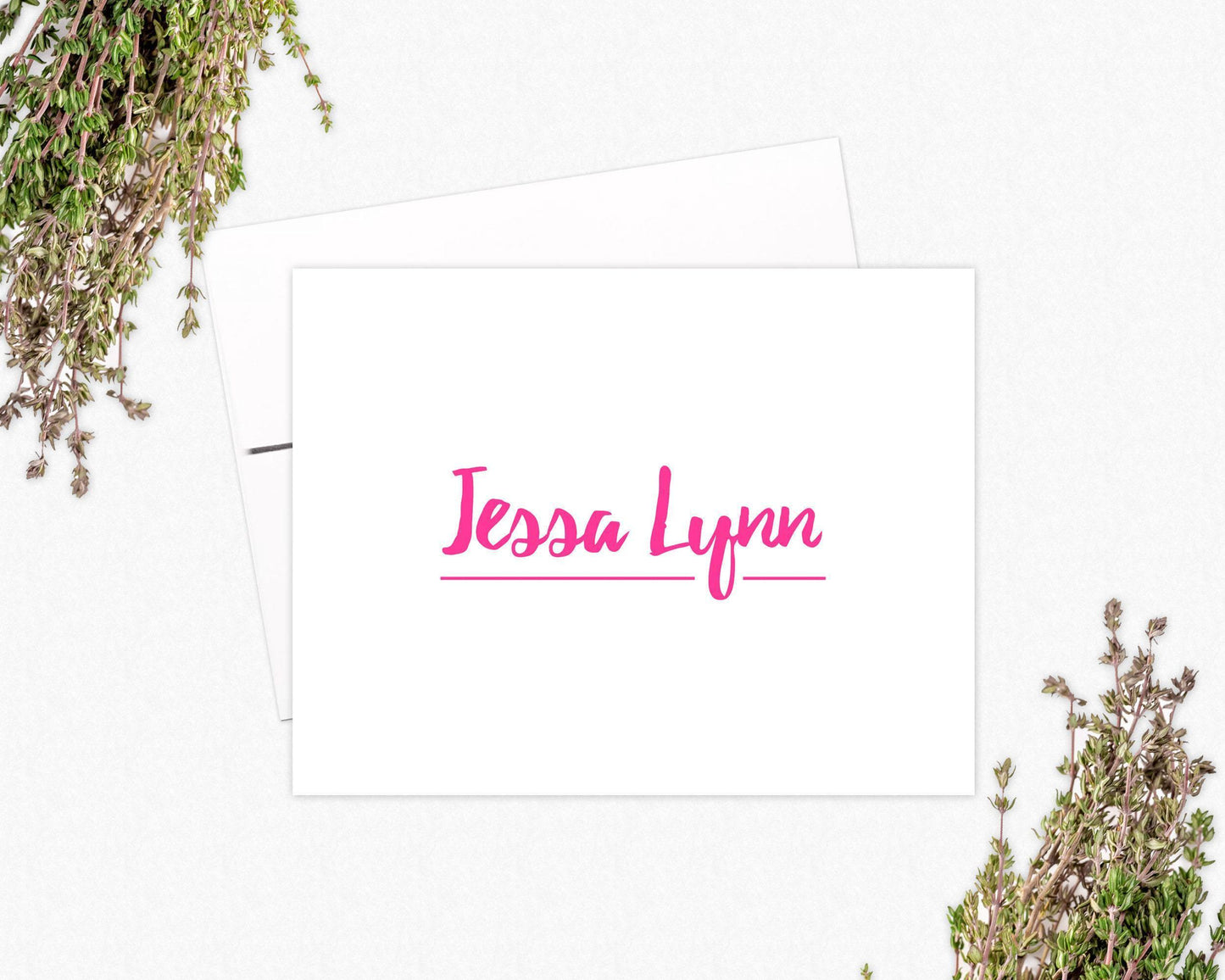 Sassy Note Card Set - Personalized Stationery Gifts for Teens