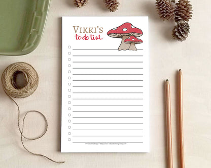 Floral Notepads – Personalized Botanical Stationery | 10+ Designs & 3 Sizes Available