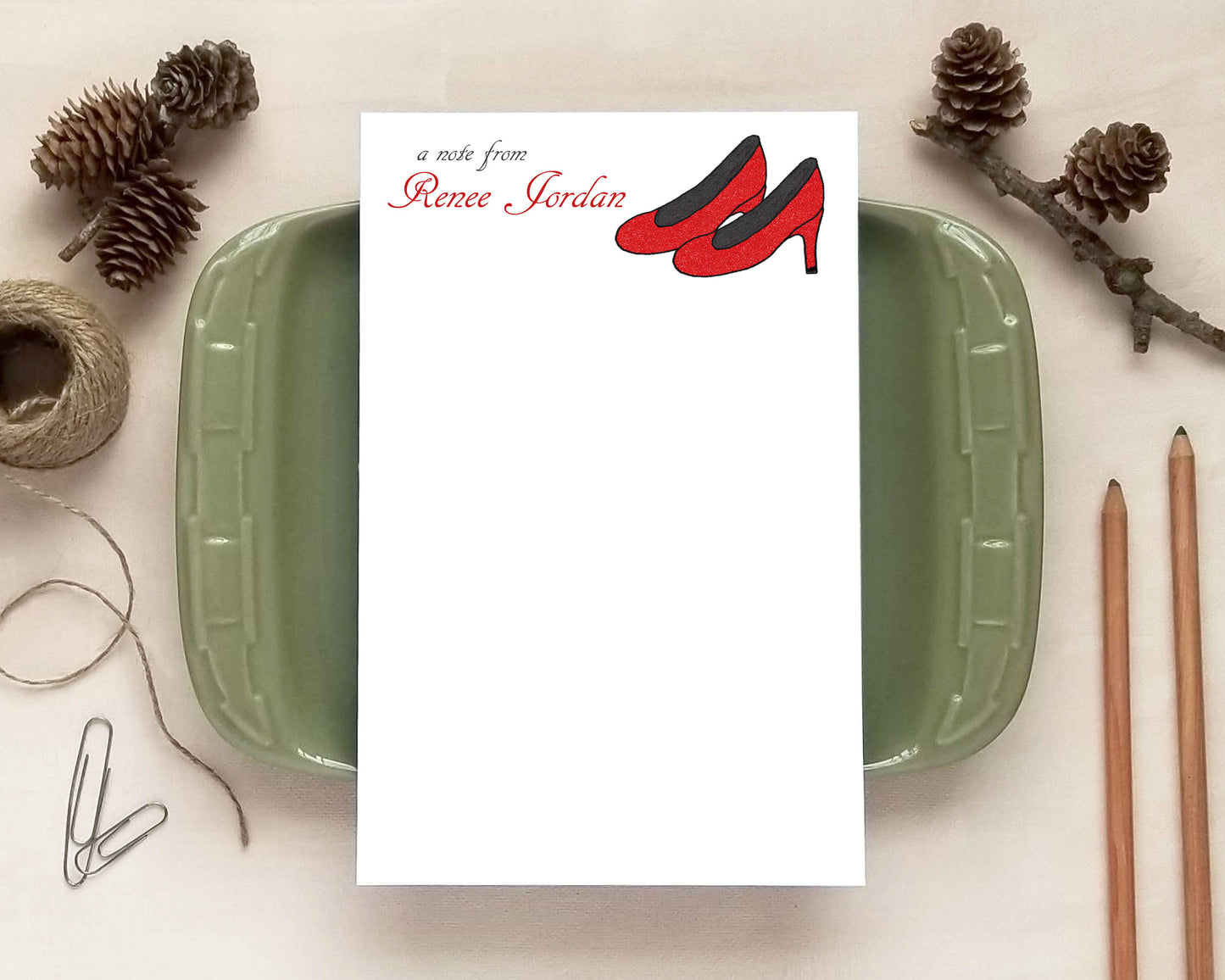 Just for Fun Notepads - Whimsical Personalized Stationery | 11 Designs & 3 Sizes Available